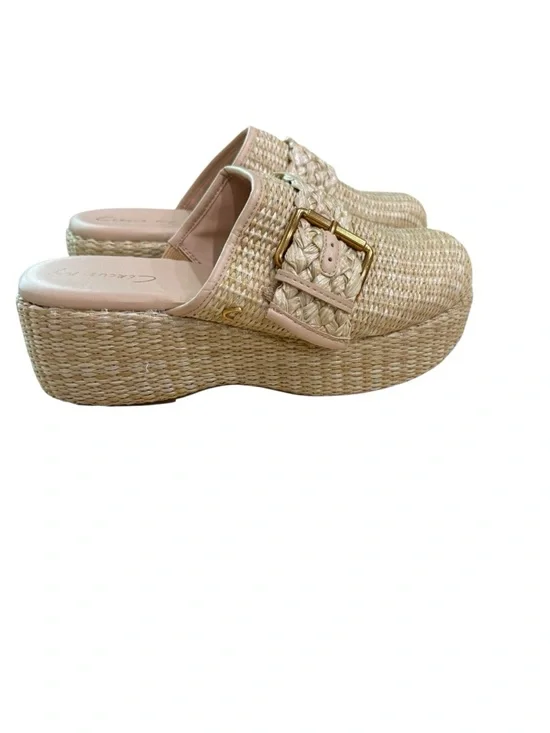 Circus NY by Sam Edelman Women's Jacey Clog dark natural Size 9 - Picture 3 of 10